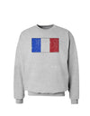 French Flag - France Distressed Sweatshirt by TooLoud-Sweatshirts-TooLoud-AshGray-Small-Davson Sales