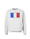 French Flag - France Distressed Sweatshirt by TooLoud-Sweatshirts-TooLoud-White-Small-Davson Sales