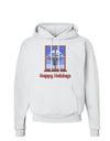 Frosty Window - Happy Holidays Hoodie Sweatshirt-Hoodie-TooLoud-White-Small-Davson Sales