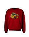 Fruit Basket Still Life Adult Dark Sweatshirt-Sweatshirts-TooLoud-Deep-Red-Small-Davson Sales