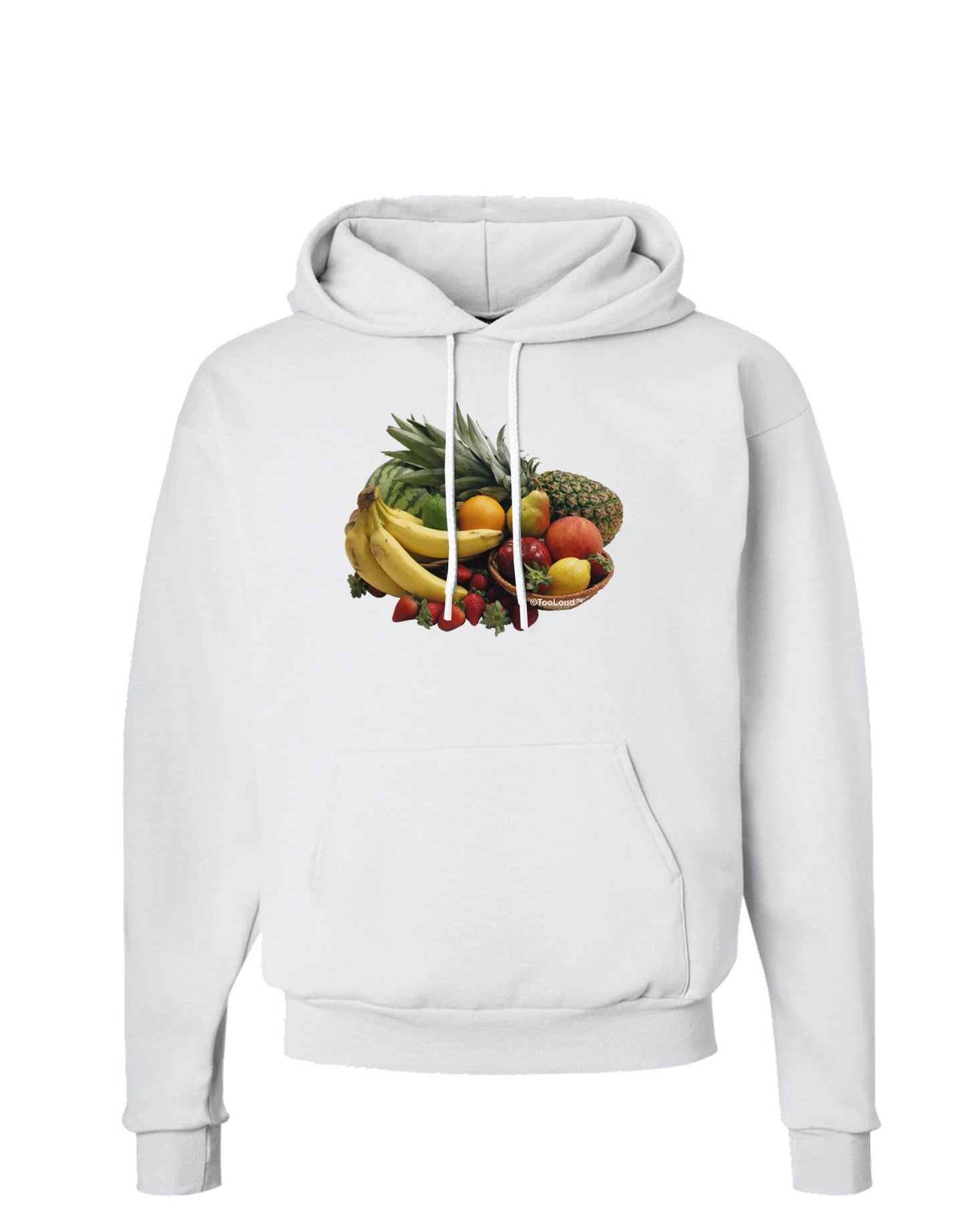 Fruit Basket Still Life Hoodie Sweatshirt-Hoodie-TooLoud-White-Small-Davson Sales