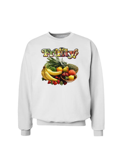 Fruity Fruit Basket 2 Sweatshirt-Sweatshirts-TooLoud-White-Small-Davson Sales