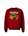 Fruity Fruit Basket Adult Dark Sweatshirt-Sweatshirts-TooLoud-Deep-Red-Small-Davson Sales