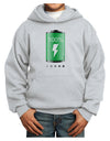 Full Energy 100 Percent Youth Hoodie Pullover Sweatshirt-Youth Hoodie-TooLoud-Ash-XS-Davson Sales