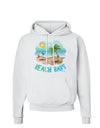 Fun Summer Beach Scene - Beach Baby Hoodie Sweatshirt by TooLoud-Hoodie-TooLoud-White-Small-Davson Sales