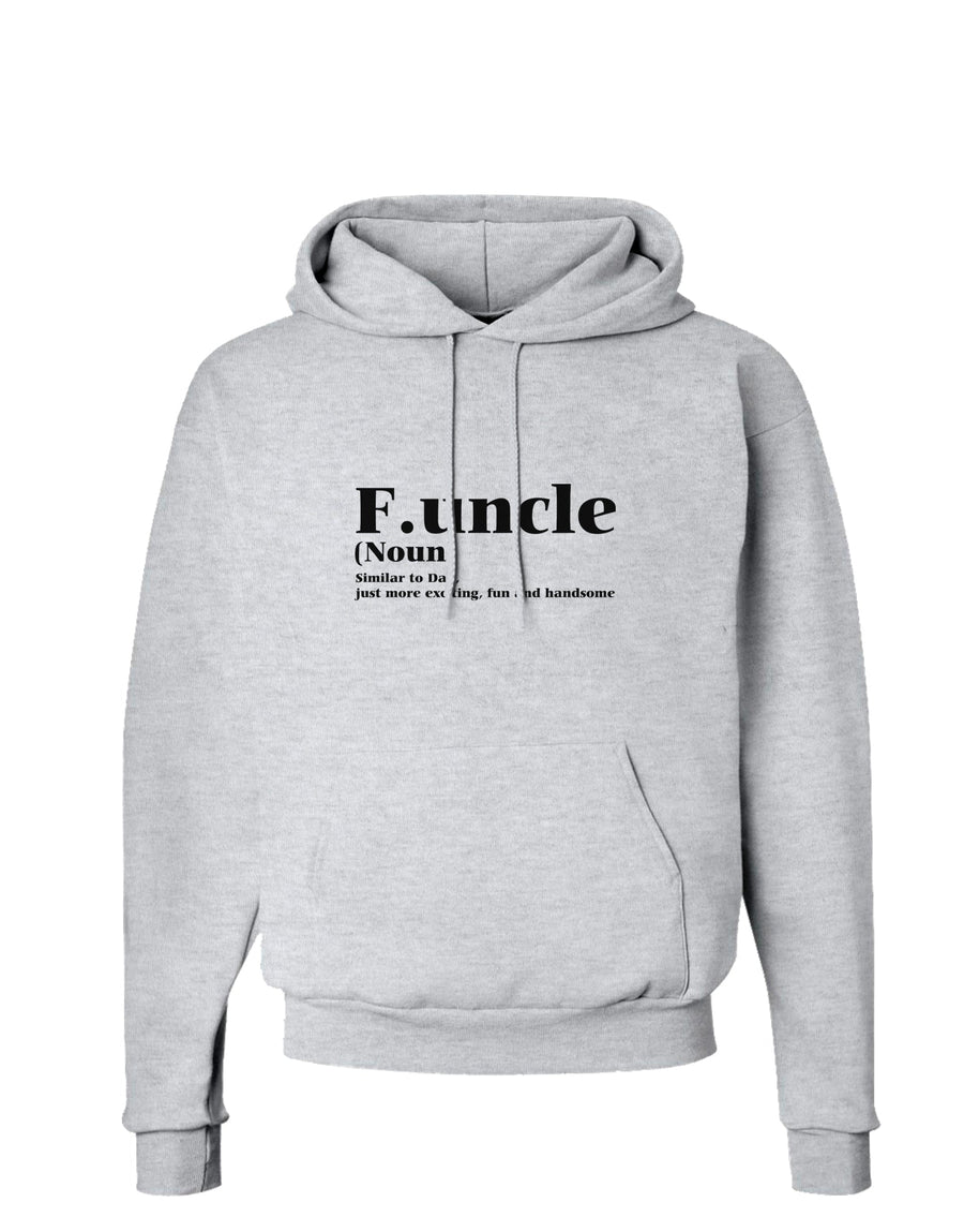 Funcle - Fun Uncle Hoodie Sweatshirt by TooLoud-Hoodie-TooLoud-White-Small-Davson Sales