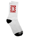 Funny Adult Crew Socks for Introverts to Unite - TooLoud-Socks-TooLoud-White-Ladies-4-6-Davson Sales