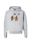 Funny Gingerbread Conversation Christmas Hoodie Sweatshirt-Hoodie-TooLoud-AshGray-Small-Davson Sales