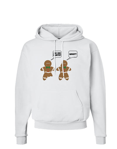 Funny Gingerbread Conversation Christmas Hoodie Sweatshirt-Hoodie-TooLoud-White-Small-Davson Sales