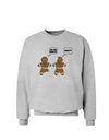 Funny Gingerbread Conversation Christmas Sweatshirt-Sweatshirts-TooLoud-AshGray-Small-Davson Sales