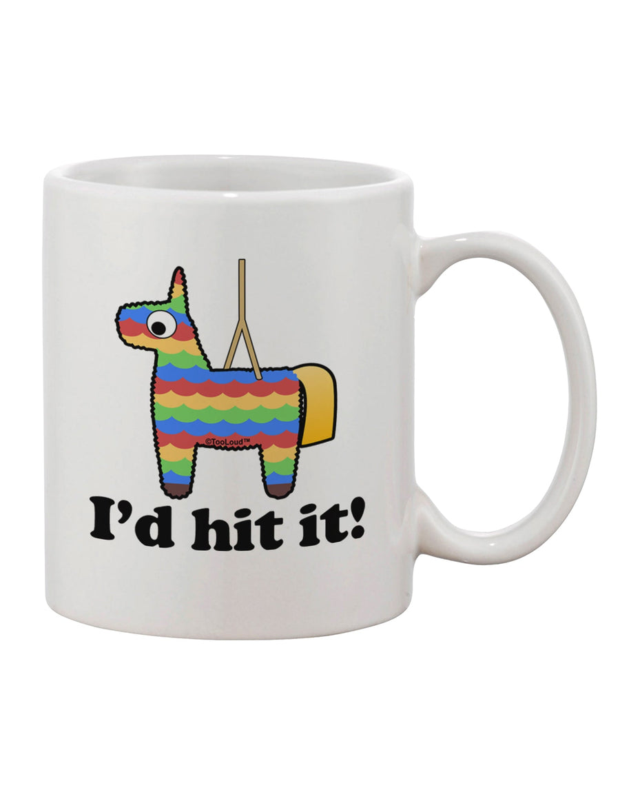 Funny Pinata Design Printed 11 oz Coffee Mug - Expertly Crafted by TooLoud-11 OZ Coffee Mug-TooLoud-White-Davson Sales