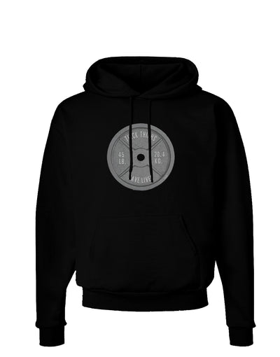 Funny Workout Weight Training Thick Thighs Save Lives Dark Hoodie Sweatshirt by TooLoud-Hoodie-TooLoud-Black-Small-Davson Sales