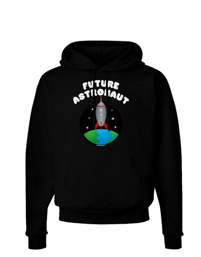 Future Astronaut Color Dark Hoodie Sweatshirt-Hoodie-TooLoud-Black-Small-Davson Sales