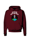 Future Astronaut Color Dark Hoodie Sweatshirt-Hoodie-TooLoud-Maroon-Small-Davson Sales