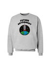 Future Astronaut Color Sweatshirt-Sweatshirts-TooLoud-AshGray-Small-Davson Sales