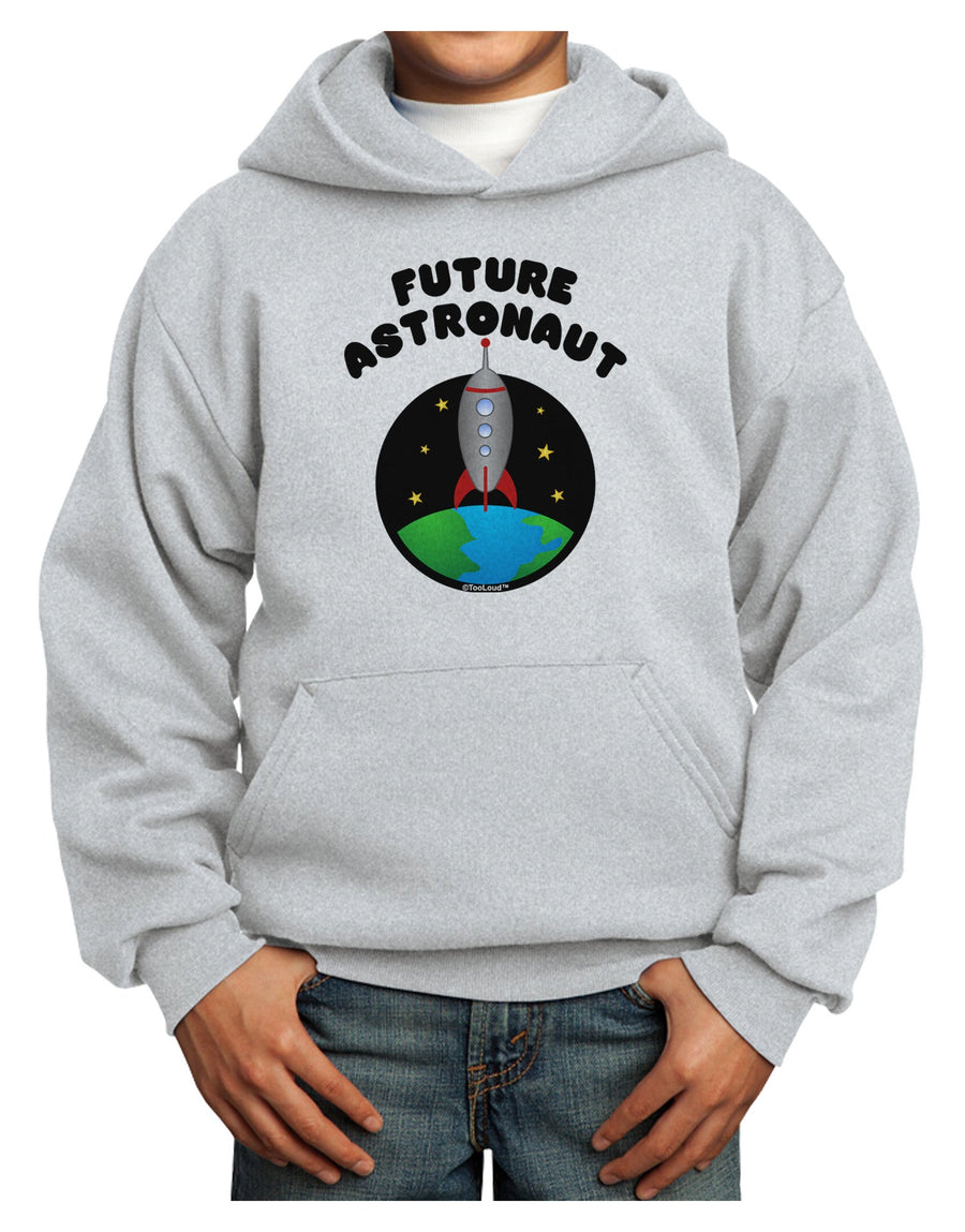 Future Astronaut Color Youth Hoodie Pullover Sweatshirt-Youth Hoodie-TooLoud-White-XS-Davson Sales