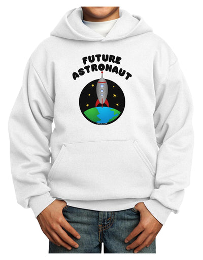 Future Astronaut Color Youth Hoodie Pullover Sweatshirt-Youth Hoodie-TooLoud-White-XS-Davson Sales