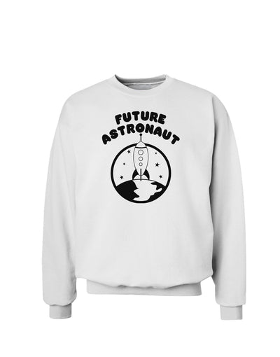 Future Astronaut Sweatshirt-Sweatshirts-TooLoud-White-Small-Davson Sales