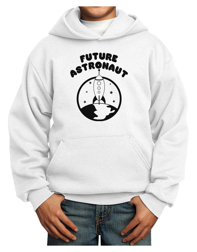 Future Astronaut Youth Hoodie Pullover Sweatshirt-Youth Hoodie-TooLoud-White-XS-Davson Sales