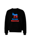 Future Democrat Adult Dark Sweatshirt-Sweatshirts-TooLoud-Black-Small-Davson Sales