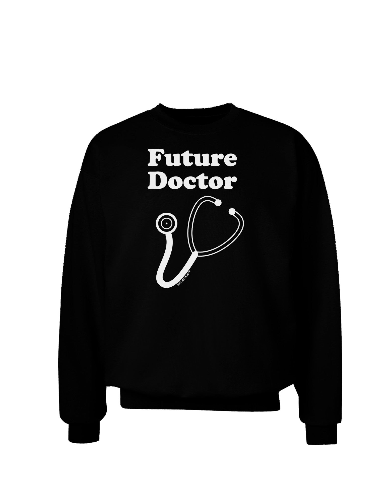 Future Doctor Adult Dark Sweatshirt-Sweatshirts-TooLoud-Black-Small-Davson Sales