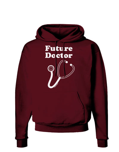 Future Doctor Dark Hoodie Sweatshirt-Hoodie-TooLoud-Maroon-Small-Davson Sales