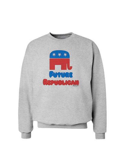 Future Republican Sweatshirt-Sweatshirts-TooLoud-AshGray-Small-Davson Sales