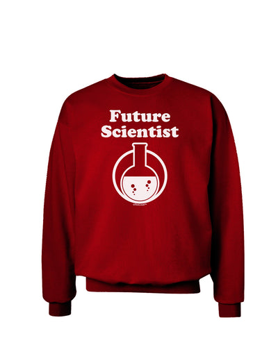 Future Scientist Adult Dark Sweatshirt-Sweatshirts-TooLoud-Deep-Red-Small-Davson Sales