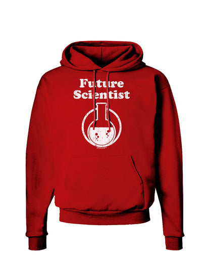 Future Scientist Distressed Dark Hoodie Sweatshirt-Hoodie-TooLoud-Red-Small-Davson Sales