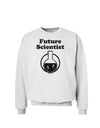 Future Scientist Distressed Sweatshirt-Sweatshirts-TooLoud-White-Small-Davson Sales