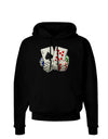 Gambling Weapons Dark Hoodie Sweatshirt-Hoodie-TooLoud-Black-Small-Davson Sales