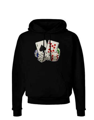 Gambling Weapons Dark Hoodie Sweatshirt-Hoodie-TooLoud-Black-Small-Davson Sales