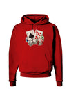 Gambling Weapons Dark Hoodie Sweatshirt-Hoodie-TooLoud-Red-Small-Davson Sales