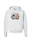 Gambling Weapons Hoodie Sweatshirt-Hoodie-TooLoud-White-Small-Davson Sales