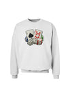 Gambling Weapons Sweatshirt-Sweatshirt-TooLoud-White-Small-Davson Sales