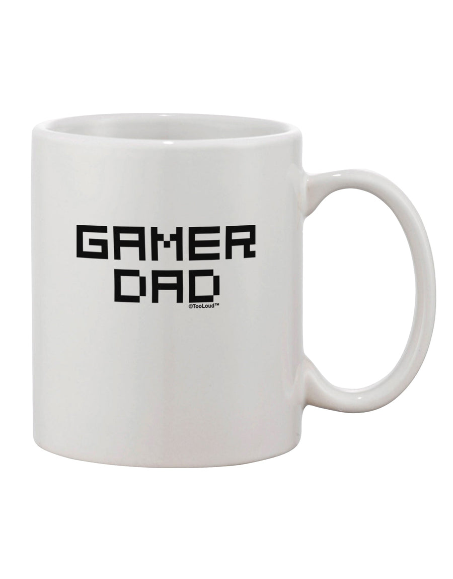 Gamer Dad's Exquisite 11 oz Coffee Mug - Crafted by a Drinkware Expert-11 OZ Coffee Mug-TooLoud-White-Davson Sales