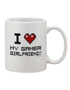 Gamer Girlfriend Appreciation 11 oz Coffee Mug - TooLoud-11 OZ Coffee Mug-TooLoud-White-Davson Sales