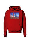 Garden of the Gods Colorado Dark Hoodie Sweatshirt-Hoodie-TooLoud-Red-Small-Davson Sales