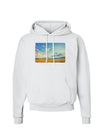 Garden of the Gods Watercolor Hoodie Sweatshirt-Hoodie-TooLoud-White-Small-Davson Sales