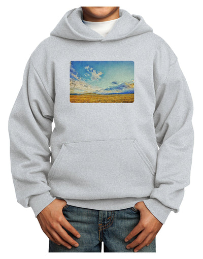 Garden of the Gods Watercolor Youth Hoodie Pullover Sweatshirt-Youth Hoodie-TooLoud-Ash-XS-Davson Sales