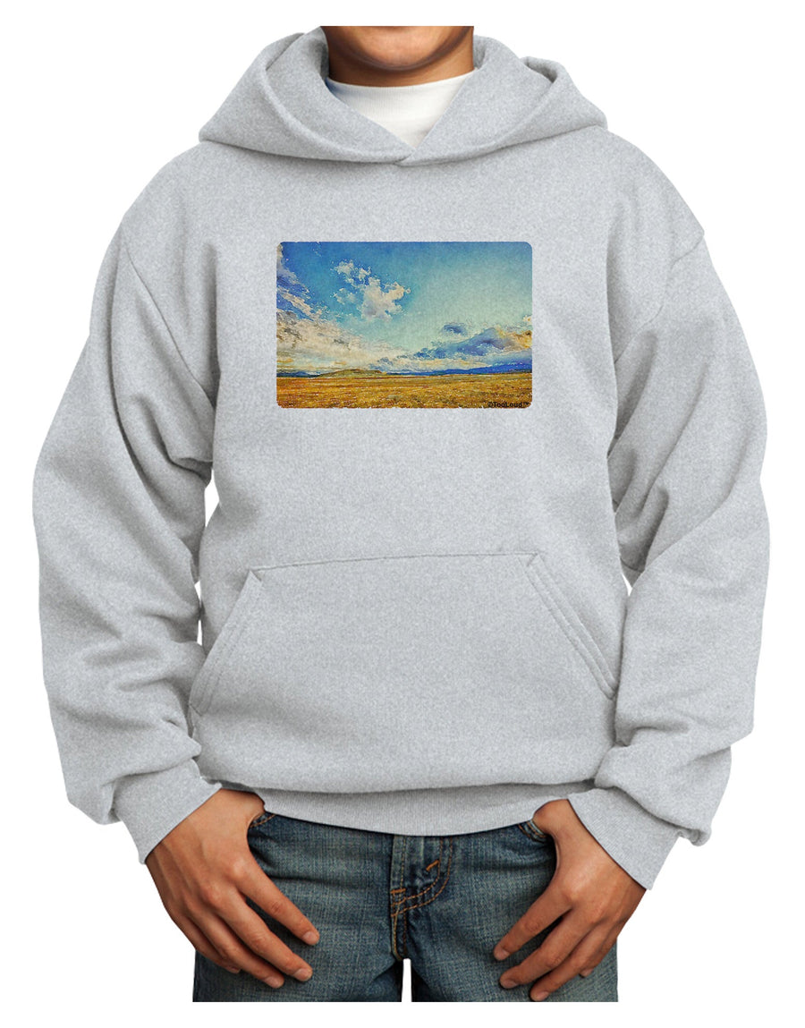 Garden of the Gods Watercolor Youth Hoodie Pullover Sweatshirt-Youth Hoodie-TooLoud-White-XS-Davson Sales