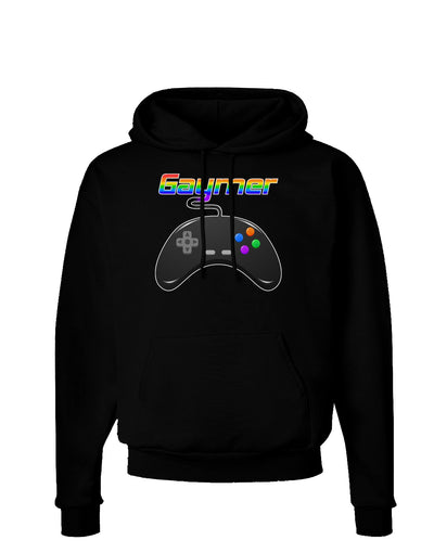 Gaymer Color Dark Hoodie Sweatshirt-Hoodie-TooLoud-Black-Small-Davson Sales