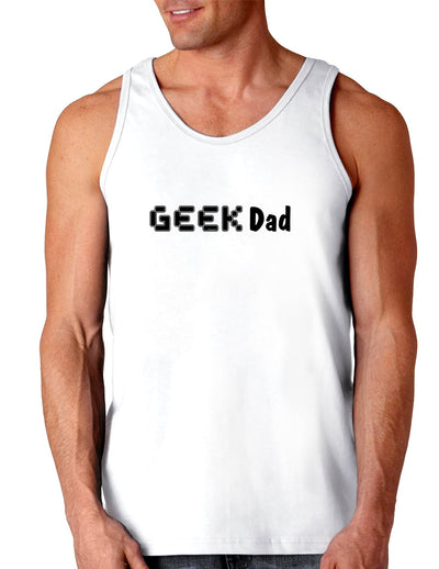 Geek Dad Hoodie Sweatshirt-TooLoud-White-Small-Davson Sales