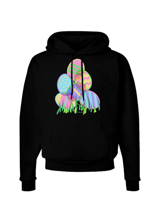 Gel Look Easter Eggs Dark Hoodie Sweatshirt-Hoodie-TooLoud-Black-Small-Davson Sales