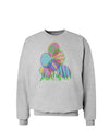 Gel Look Easter Eggs Sweatshirt-Sweatshirts-TooLoud-AshGray-Small-Davson Sales