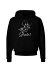 Gemini Constellation Dark Hoodie Sweatshirt-Hoodie-TooLoud-Black-Small-Davson Sales