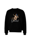 Gemini Illustration Color Adult Dark Sweatshirt-Sweatshirts-TooLoud-Black-Small-Davson Sales