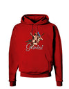 Gemini Illustration Color Dark Hoodie Sweatshirt-Hoodie-TooLoud-Red-Small-Davson Sales