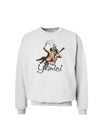 Gemini Illustration Color Sweatshirt-Sweatshirts-TooLoud-White-Small-Davson Sales