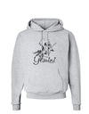 Gemini Illustration Hoodie Sweatshirt-Hoodie-TooLoud-AshGray-Small-Davson Sales